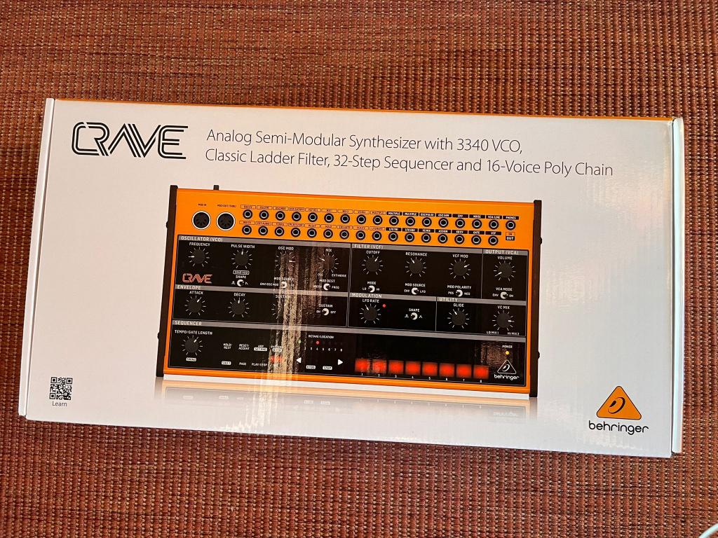 Behringer Crave, zo goed als nieuw!, Muziek en Instrumenten, Ophalen, Zo goed als nieuw, Overige aantallen, Overige merken