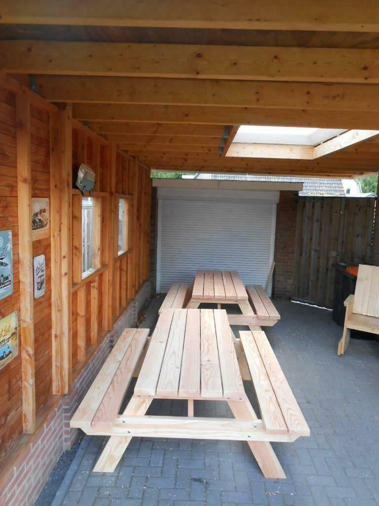 Douglas Picknick tafel | Picknicktafels | picknicktafel, Ophalen of Verzenden, Nieuw, Rechthoekig, Hout