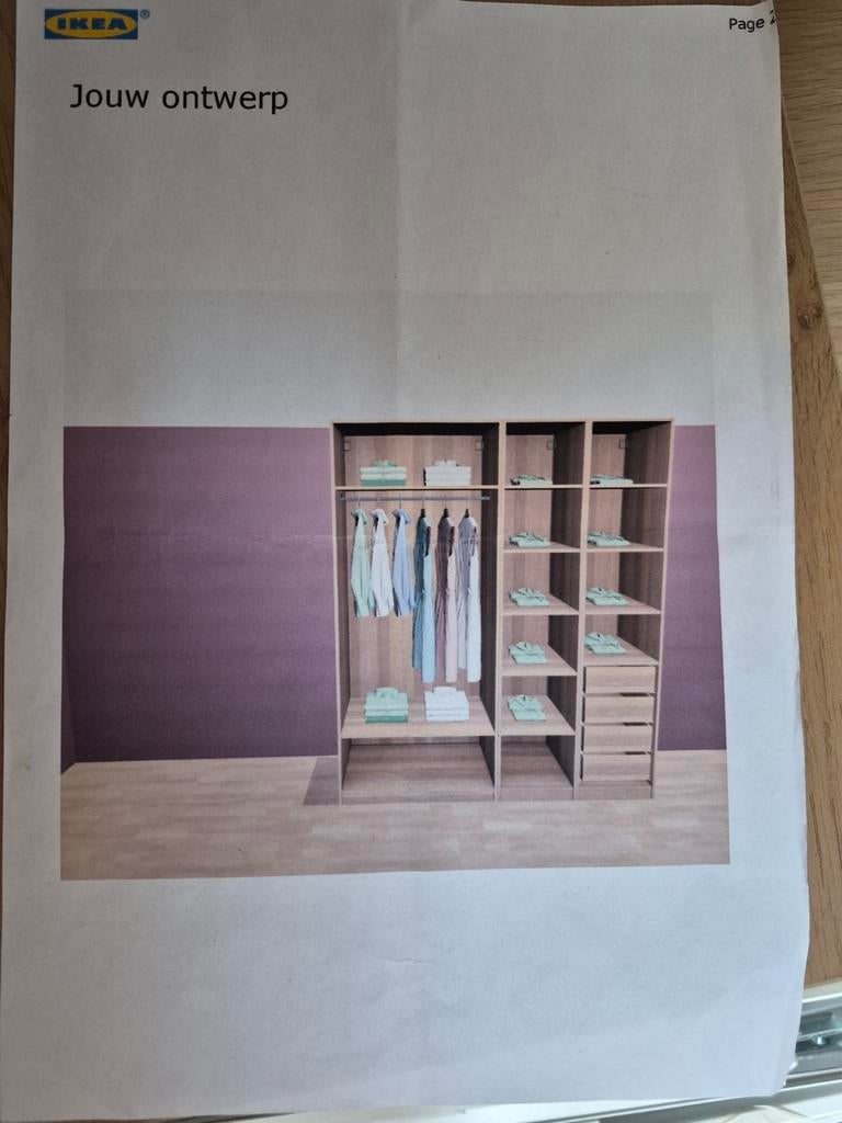 PAX ikea kast schuifdeuren - 201(b)x236(h) - gedemonteerd, Ophalen, 200 cm of meer