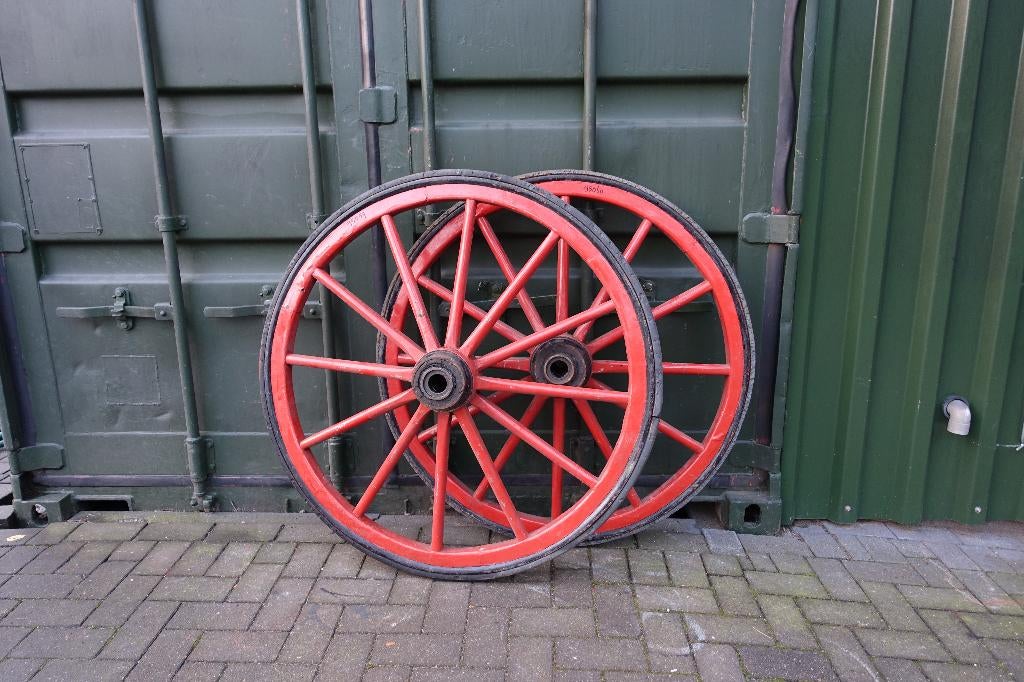 Wagenwiel, set van 2 gelijke wielen, ø110 cm, KIJK NU!, Ophalen