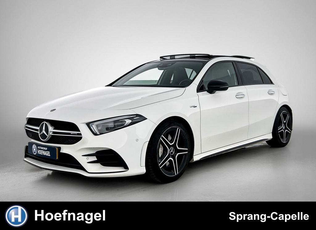 Mercedes-Benz A-klasse AMG 35 4MATIC Premium Plus | Panodak, Automaat, 4 cilinders, Wit, 14 km/l