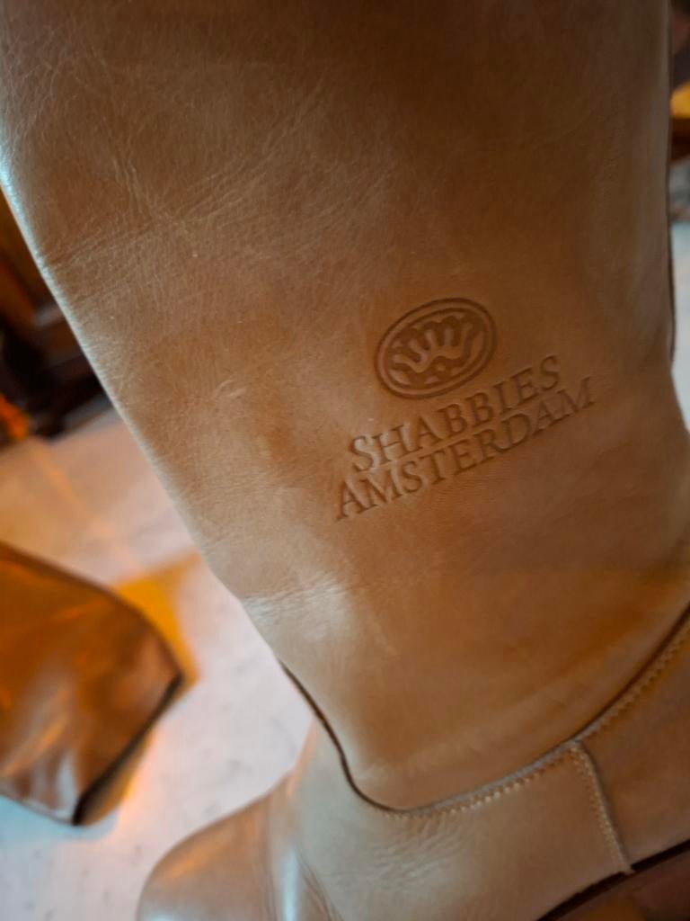 Shabbies laarzen maat 37, Kleding | Dames, Schoenen, Ophalen of Verzenden, Zo goed als nieuw, Zwart, Hoge laarzen
