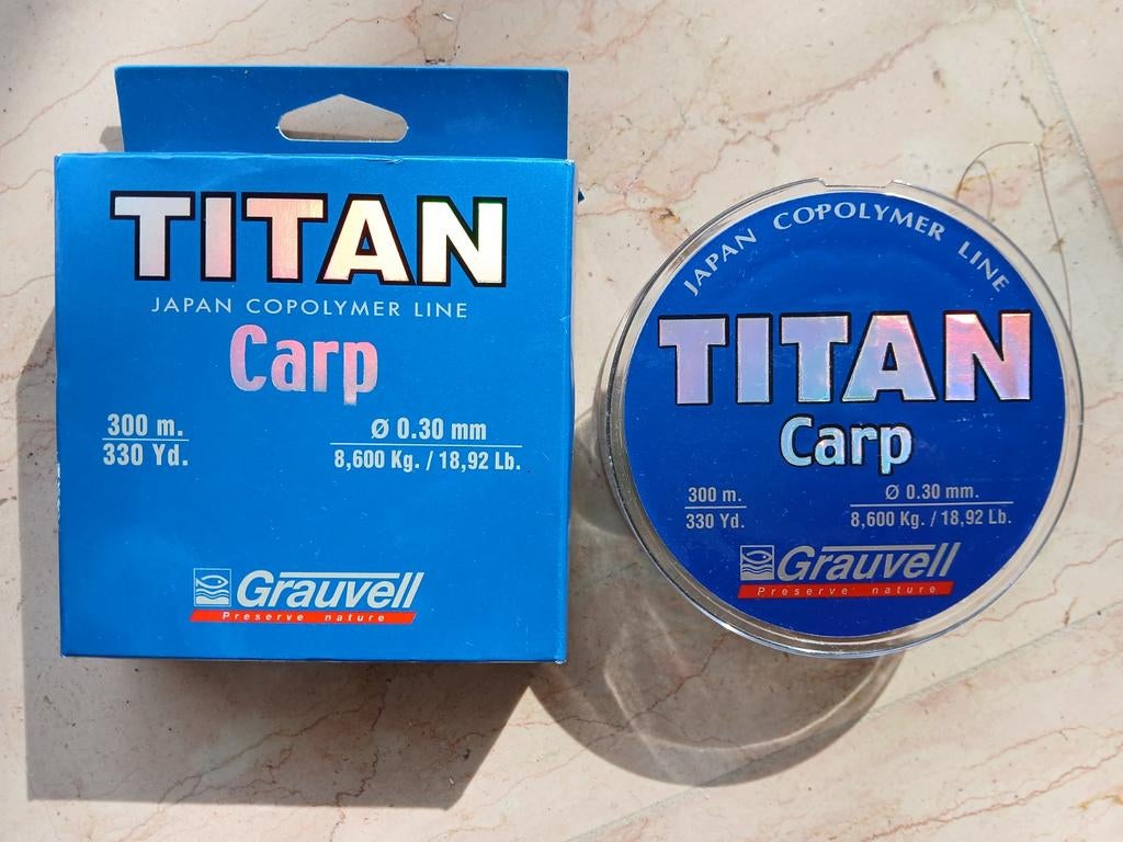 2 rollen nylon 30/100. Goede kwaliteit en natuurlijke kleur, Ophalen of Verzenden, Nieuw, Vislijn