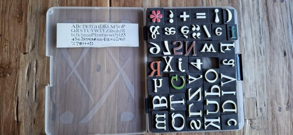 Foam Stempels Alfabet, Ophalen of Verzenden, Zo goed als nieuw