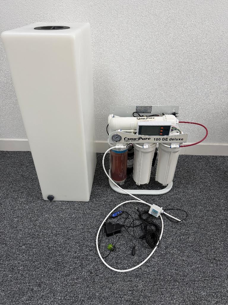 Osmopure 100 GE Deluxe incl. Autoaqua Smart ASOV en 60l tank, Ophalen, Gebruikt, Overige typen