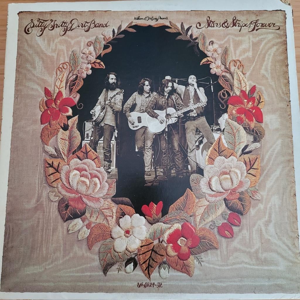 Nitty Gritty Dirt Band - Stars and Stripes Forever LP, Cd's en Dvd's, Vinyl | Rock, Ophalen of Verzenden, Gebruikt, 12 inch, Poprock