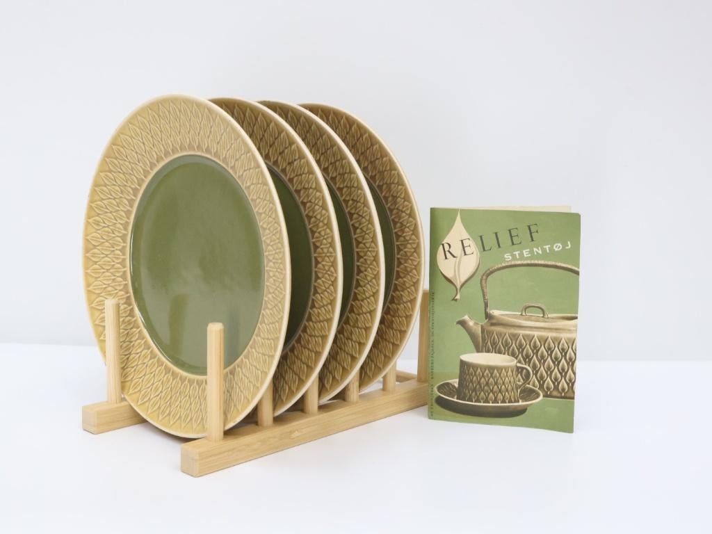 Vintage borden | Jens Quistgaard |Relief | Kronjyden Denmark, Overige materialen, ., Ophalen of Verzenden, Zo goed als nieuw