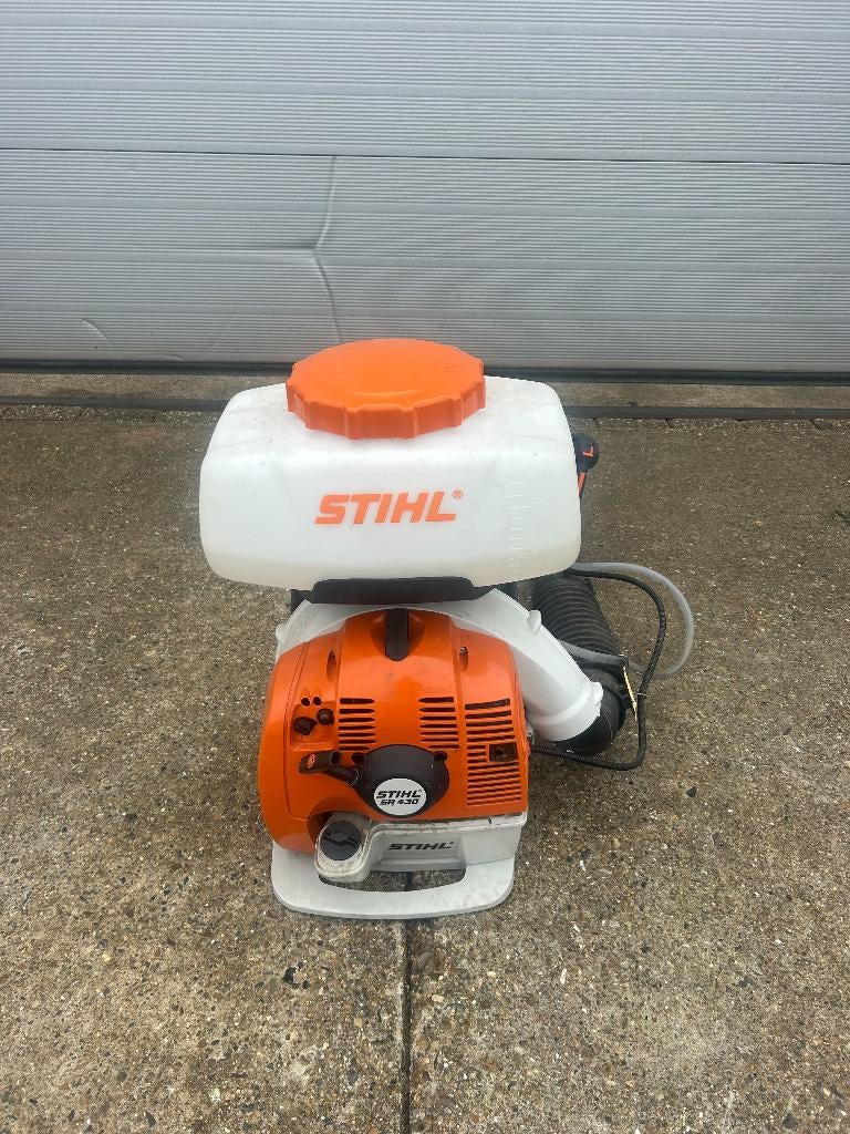 Te koop Stihl Rugspuit Stihl SR430 zo goed als nieuw, Ophalen, Gebruikt