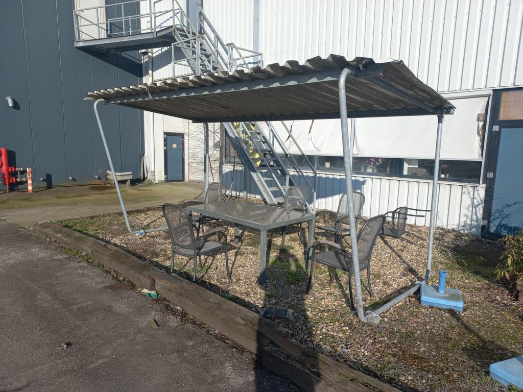 schaeffer afdak unit - ideaal voor opslag of beschutting, Tuin en Terras, Ophalen of Verzenden, Gebruikt, Overige typen