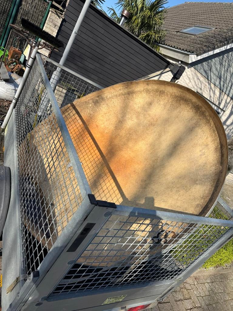 Polyester Koepel Ø 2m - Silo/Hottub Afdekplaat of DIY, Tuin en Terras, Ophalen, Gebruikt, Vast