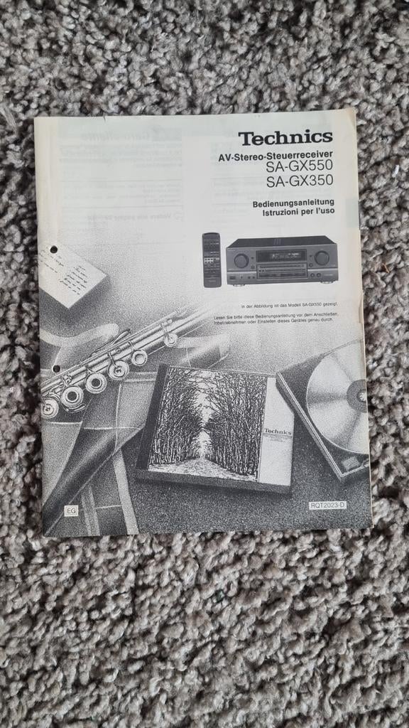 Technics SA-DX350. surround  sound versterker met speakers, Ophalen, Overige merken