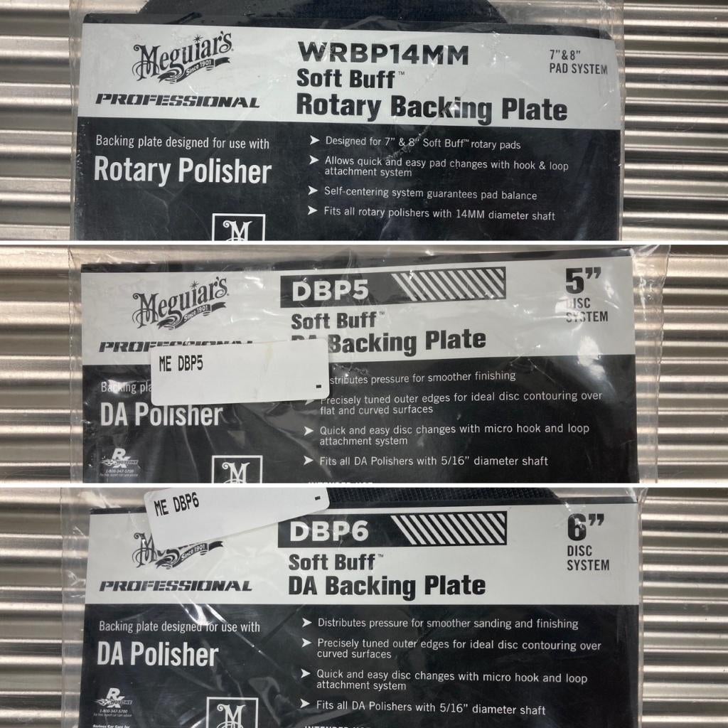 MEGUIARS DA of Rotary backing plate steunplaat polijsten !, Verzenden