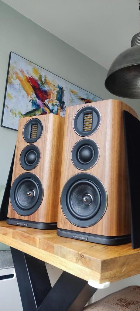 Wharfedale Evo 4.2 luidsprekers, Ophalen, Zo goed als nieuw, Front, Rear of Stereo speakers, Overige merken