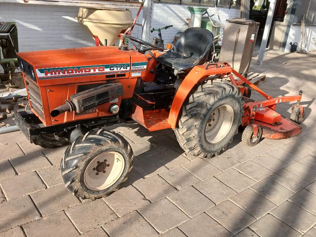 Hinomoto C174 incl. Maaier en Weidesleep, Zakelijke goederen, Ophalen, Weidebouw