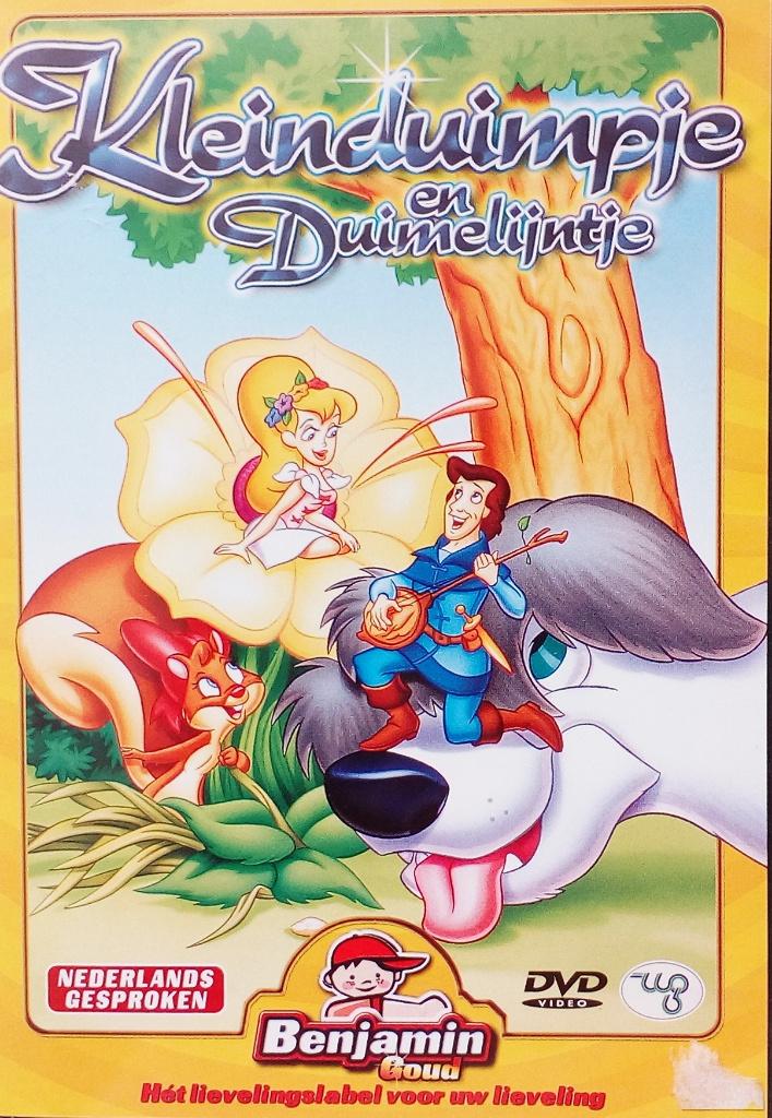 Dvd - Kleinduimpje en Duimelijntje, Cd's en Dvd's, Dvd's | Tekenfilms en Animatie, Zo goed als nieuw, Overige soorten, Tekenfilm