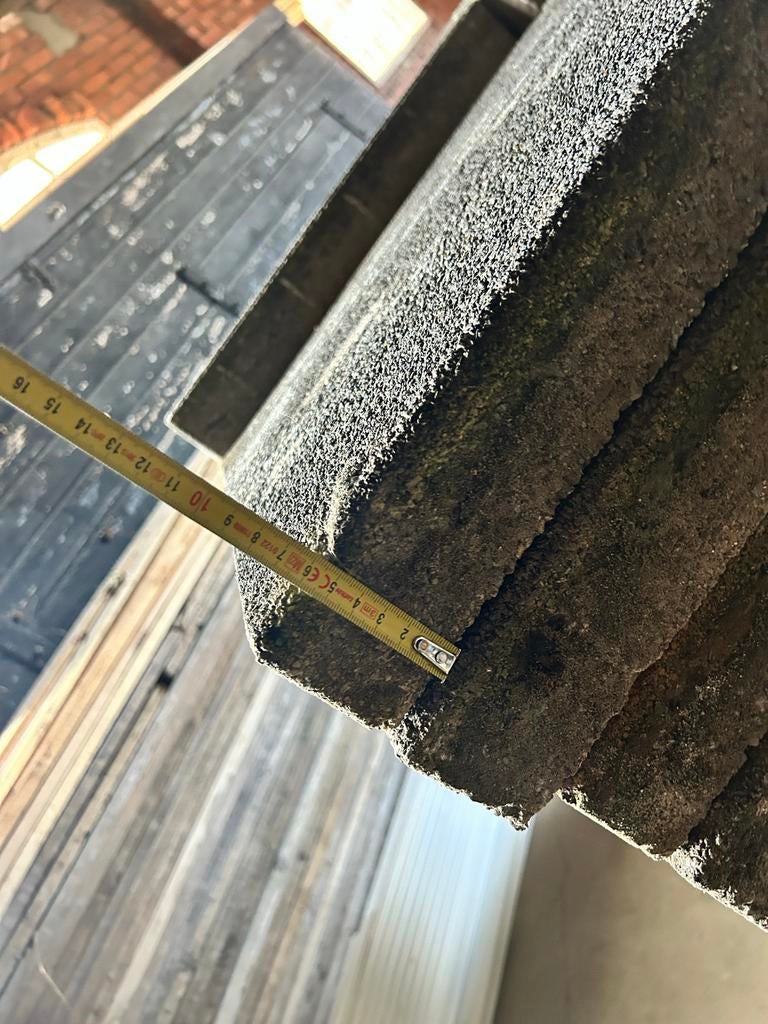 Beton tegels 50x50, Ophalen, Gebruikt, 10 m² of meer, Beton