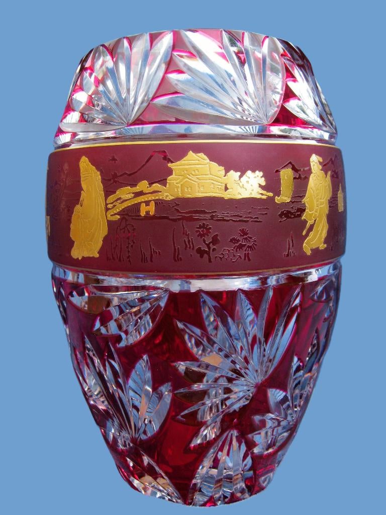 Double rouge Danse de Flore Val Saint Lambert., Ophalen