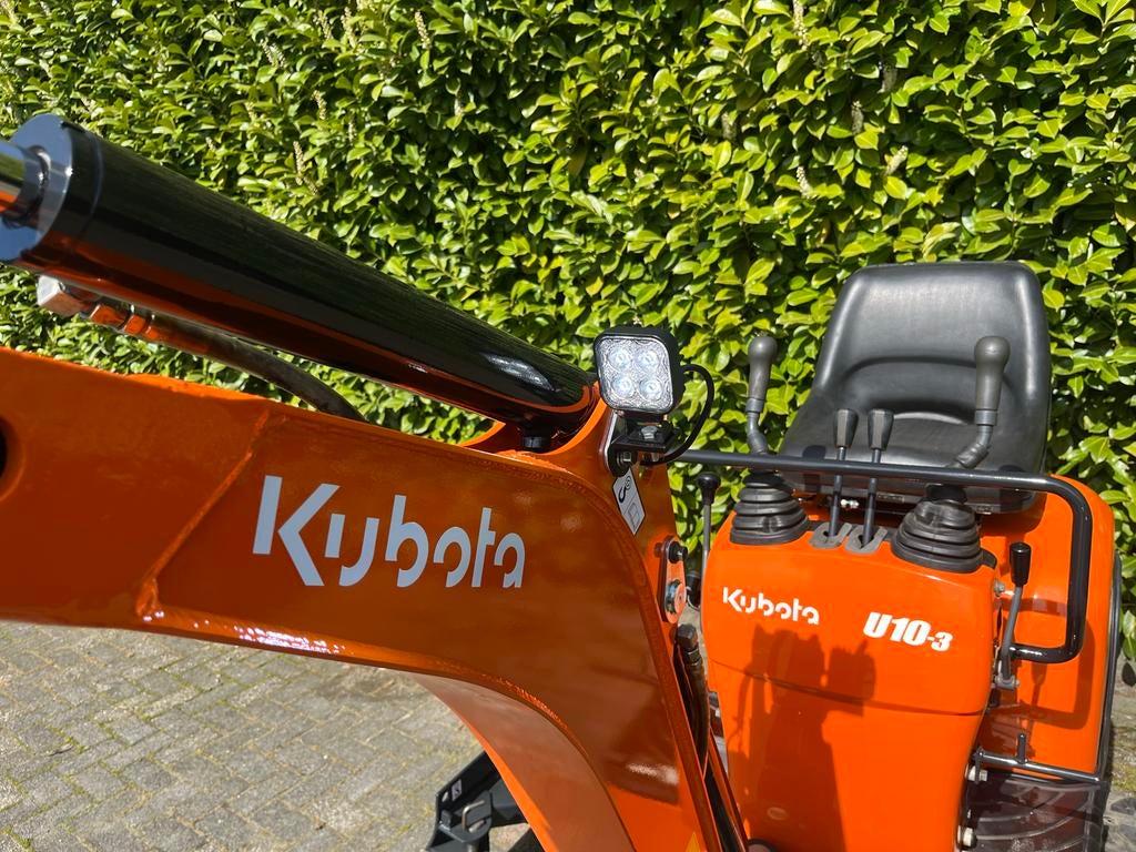 Kubota U10-3 Minigraver - Compact en Krachtig, Zakelijke goederen, Machines en Bouw | Kranen en Graafmachines, Ophalen, Graafmachine