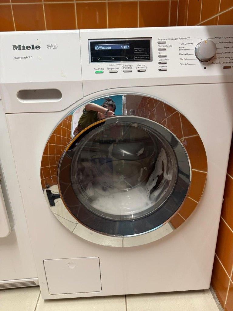 Miele Powerwash 2.0 W1, Ophalen, Gebruikt, 8 tot 10 kg, Handwasprogramma