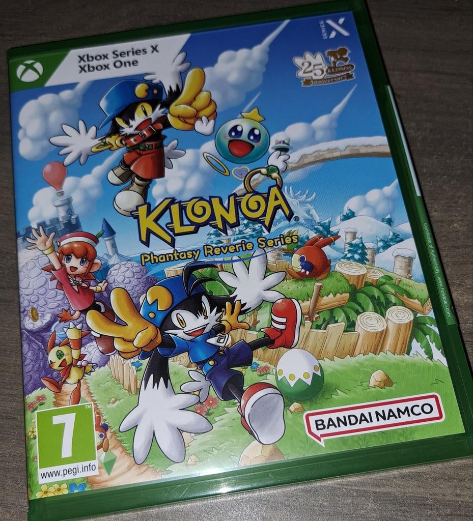 Klonoa 1 + 2 phantasy reverie series xbox one z.g.a.n., 1 speler, Ophalen of Verzenden, Zo goed als nieuw, Vanaf 3 jaar