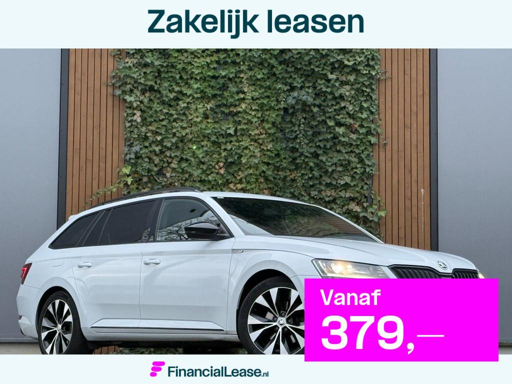 Skoda Superb Combi 1.4 TSI ACT Sportline Business|RS STOELEN, Auto's, Skoda, Bedrijf, Lease, Financial lease, Superb, ABS, Achteruitrijcamera