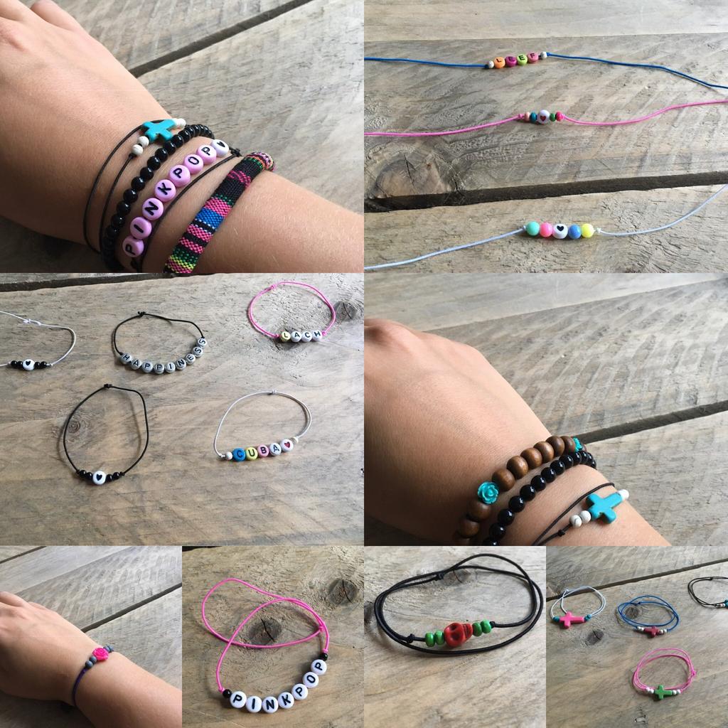 Armbandjes, Sieraden, Tassen en Uiterlijk, Armbanden, Overige kleuren, Nieuw, Ophalen of Verzenden, Elastiek