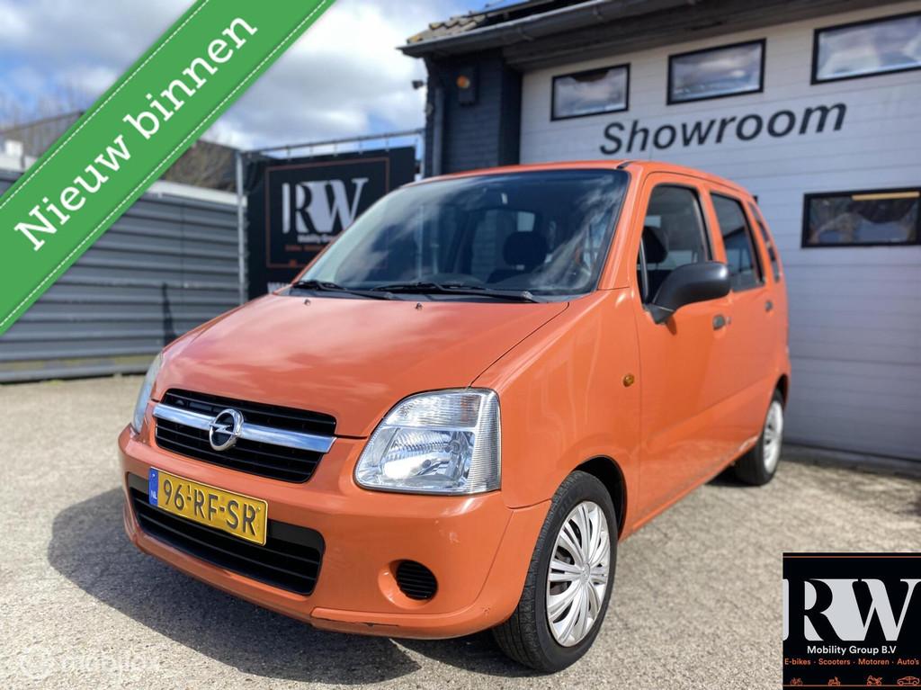 Opel Agila 1.2-16V Temptation met nieuwe apk!, Voorwielaandrijving, 4 cilinders, Elektrische ramen, 1229 cc