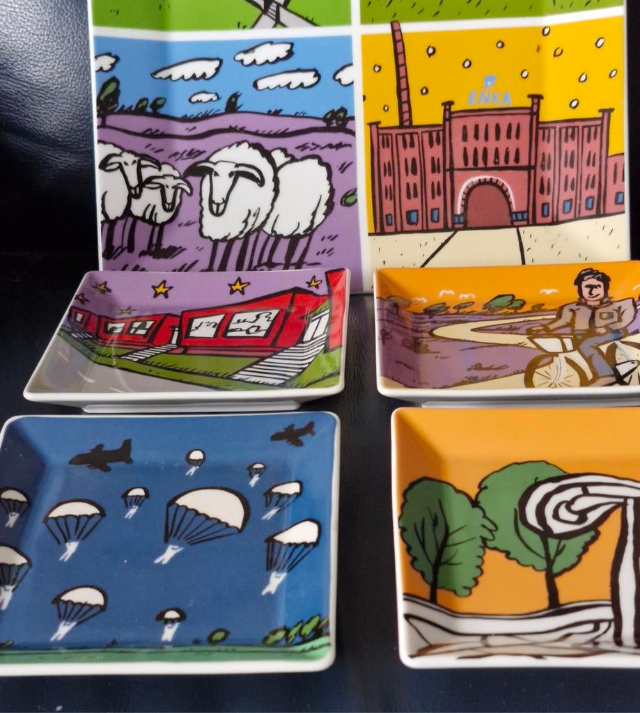 Antiek gebakstel Schoonhoven, Ophalen of Verzenden