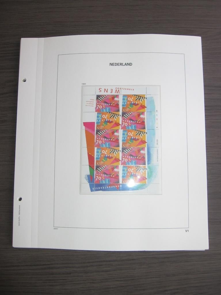 DAVO Luxe Bladen V1 t/m V31, 1993 t/m 2001, Postfris., Postzegels en Munten, Postzegels | Volle albums en Verzamelingen, Verzenden