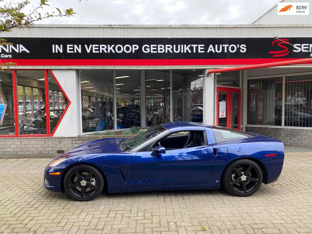 Chevrolet Corvette C6 6.0 V8 Aut Coupé Targa - 2006 - Inr M, Auto's, Automaat, 1408 kg, Gebruikt, Blauw