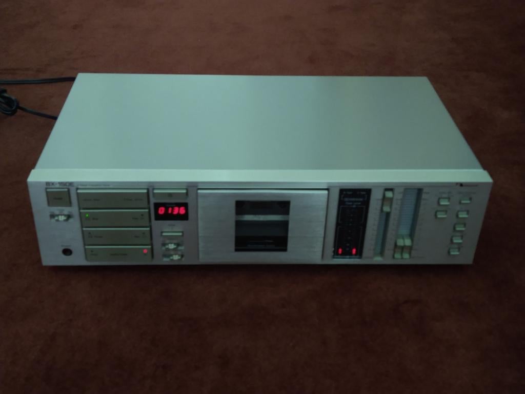 Nakamichi BX-150e BX150e cassettedeck vintage, Audio, Tv en Foto, Cassettedecks, Ophalen of Verzenden, Enkel, Overige merken, Tiptoetsen