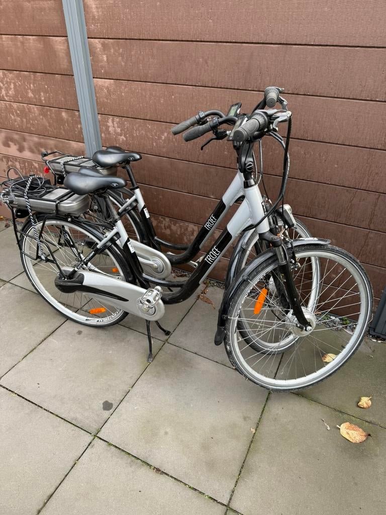 Electrische fietsen 2 stuks Troef (aandrijving opknappen), Fietsen en Brommers, Elektrische fietsen, Ophalen, Zo goed als nieuw