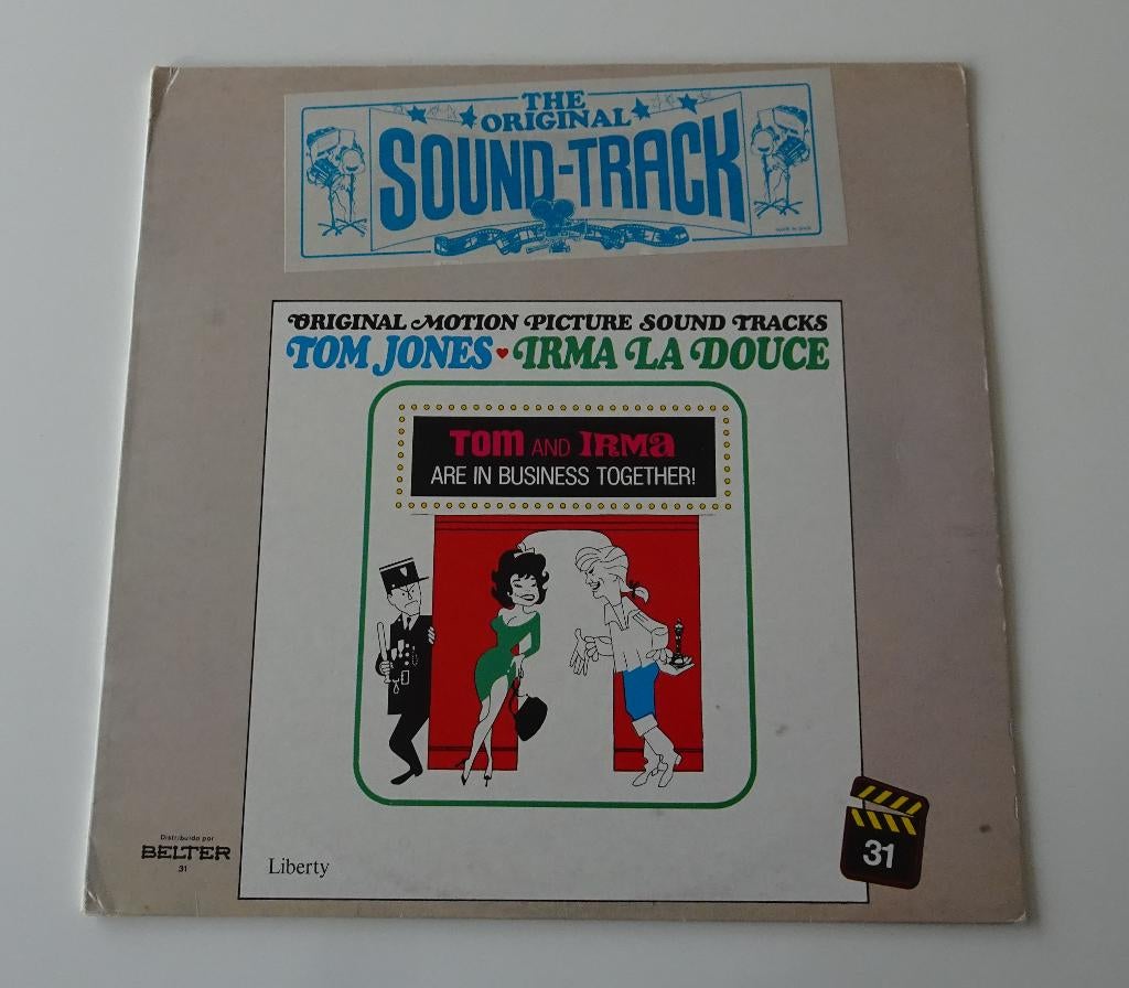 Tom Jones / Irma La Douce - Original Soundtrack 1965, Ophalen, Zo goed als nieuw, 12 inch