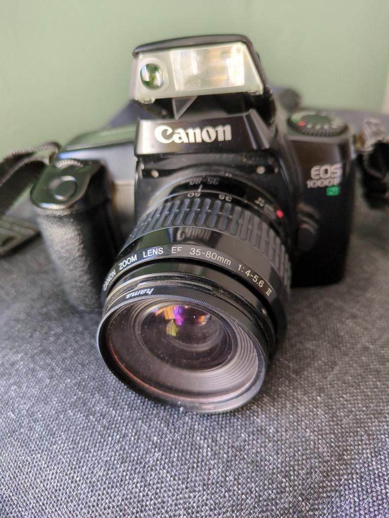 Canon EOS 1000F N spiegelreflexcamera, Ophalen of Verzenden, Spiegelreflex, Canon