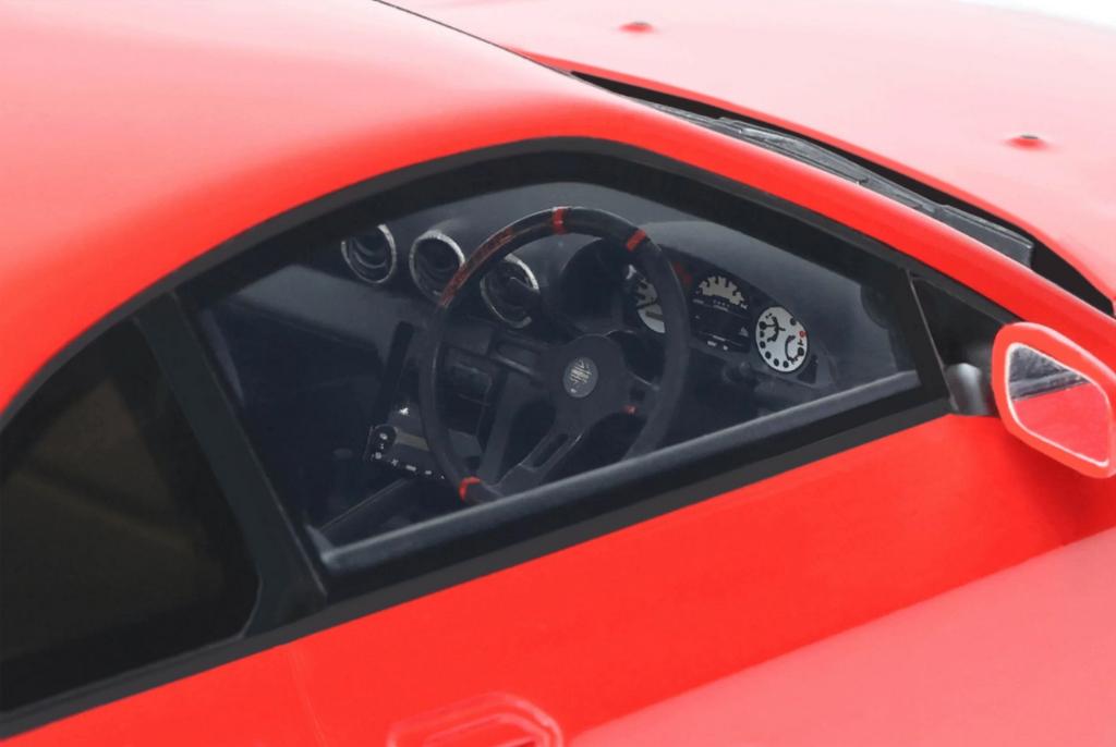 ROCKET BUNNY NISSAN SILVIA S15 ROOD 2014 1/18 OTTO R. OT1115, Hobby en Vrije tijd, Modelauto's | 1:18, Verzenden, Nieuw, Auto