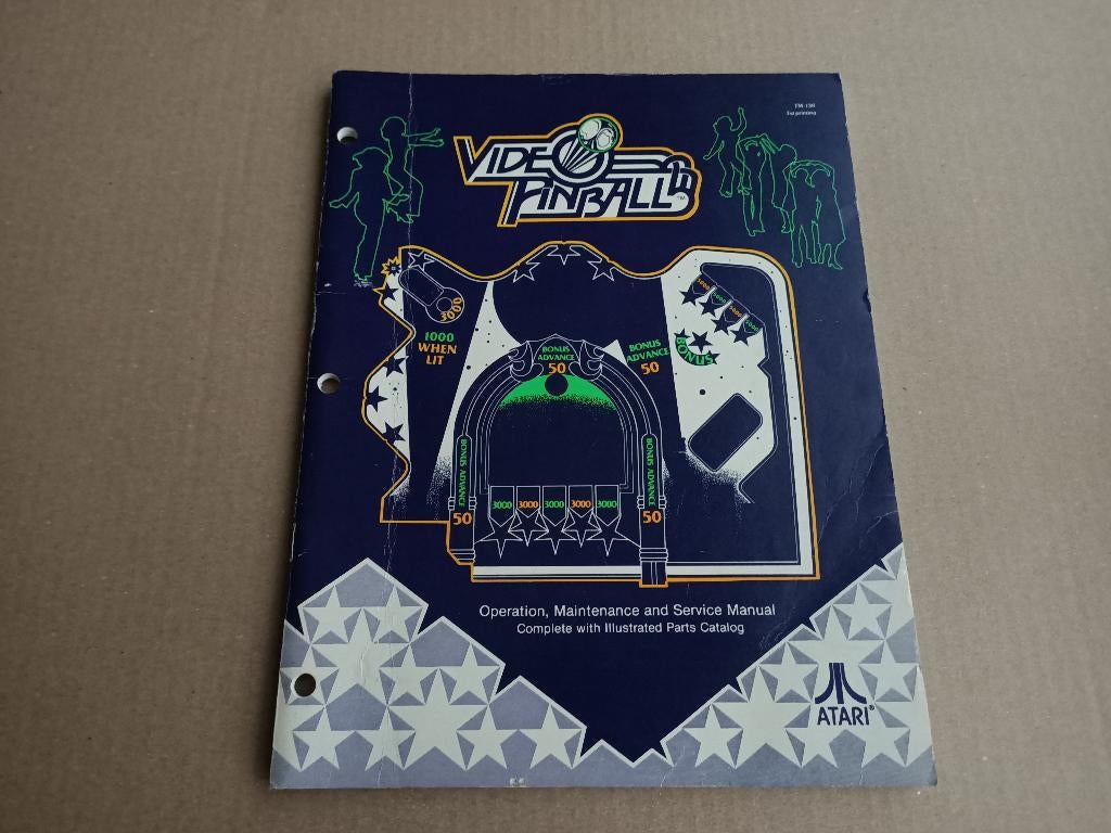 Service Manual: Sprint One (Kee Games) 1978, Verzenden, Gebruikt