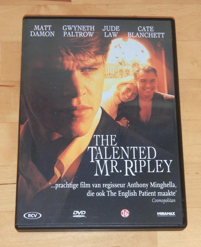 dvd - The Talented Mr. Ripley, Alle leeftijden, Ophalen, Zo goed als nieuw