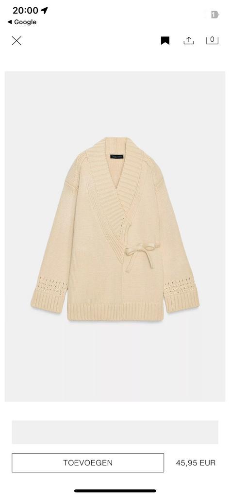 Zara vest dames, Ophalen of Verzenden, Zo goed als nieuw