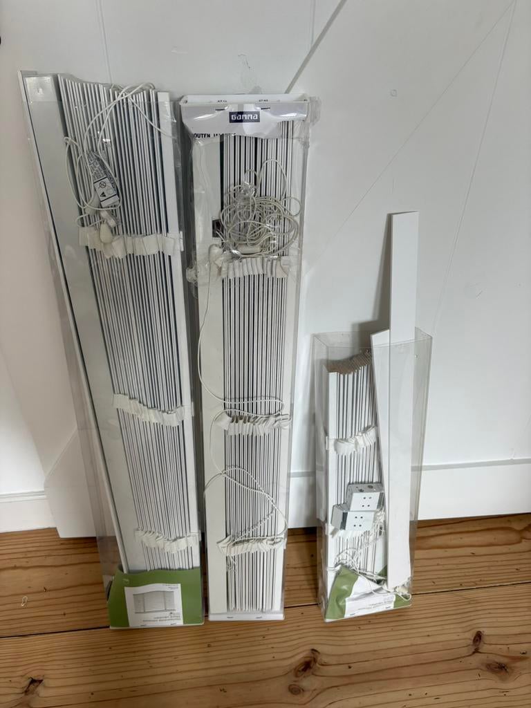 Houten jaloezien 50mm, Ophalen of Verzenden, 150 tot 200 cm