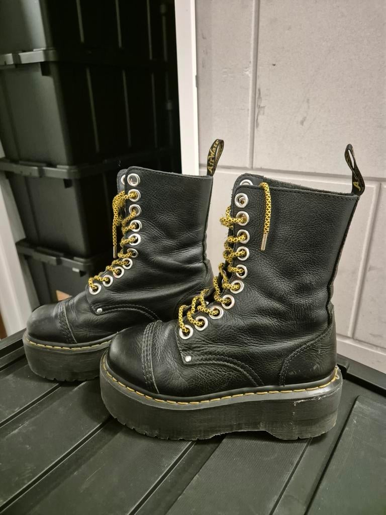 Dr. Martens Sinclair Hi Max Platform Boots Maat 37, Kleding | Dames, Schoenen, Zwart, Lage of Enkellaarzen, Ophalen of Verzenden