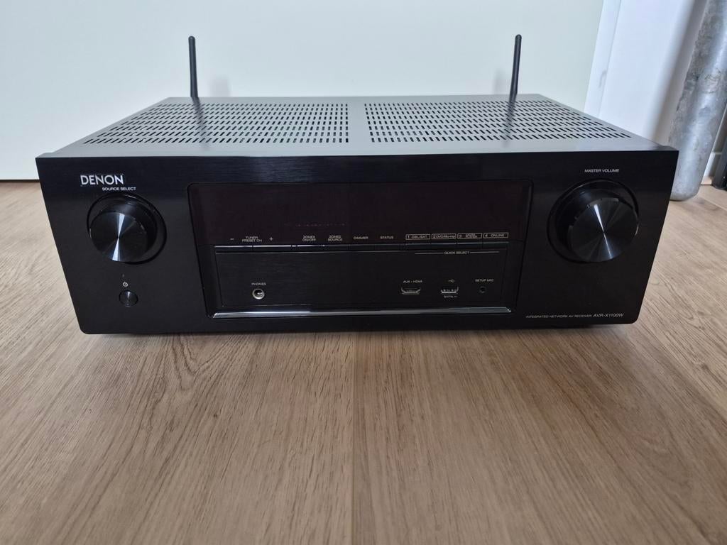 Denon 7.2 4K receiver met WiFi en Bluetooth, Ophalen, Denon, Zo goed als nieuw, 120 watt of meer