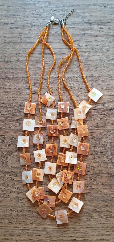 ketting, Ophalen of Verzenden, Gebruikt, Overige materialen