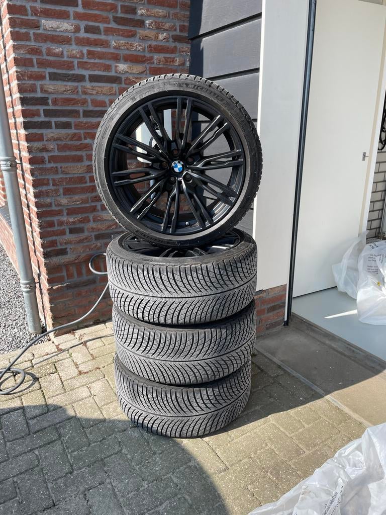Origineel BMW Winterwielset 19” 826M, Gebruikt, 275 mm, Banden en Velgen, Winterbanden