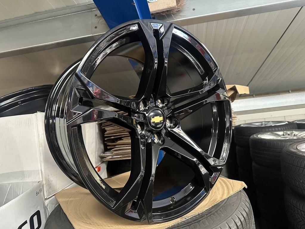 Nieuw 20inch Chevrolet Camaro 1LE -ZL1 Black Breedset Velgen, -, -, Banden en Velgen, Nieuw