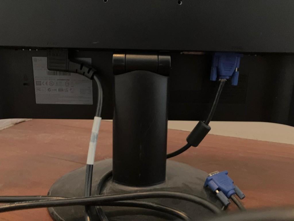 LG flatron WS2234S monitor, Ophalen, Gebruikt, VGA, LG flatron