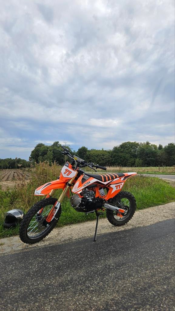 Ultra Crossmotor 125cc, Overige merken, Zo goed als nieuw, 4 versnellingen, 125 cc