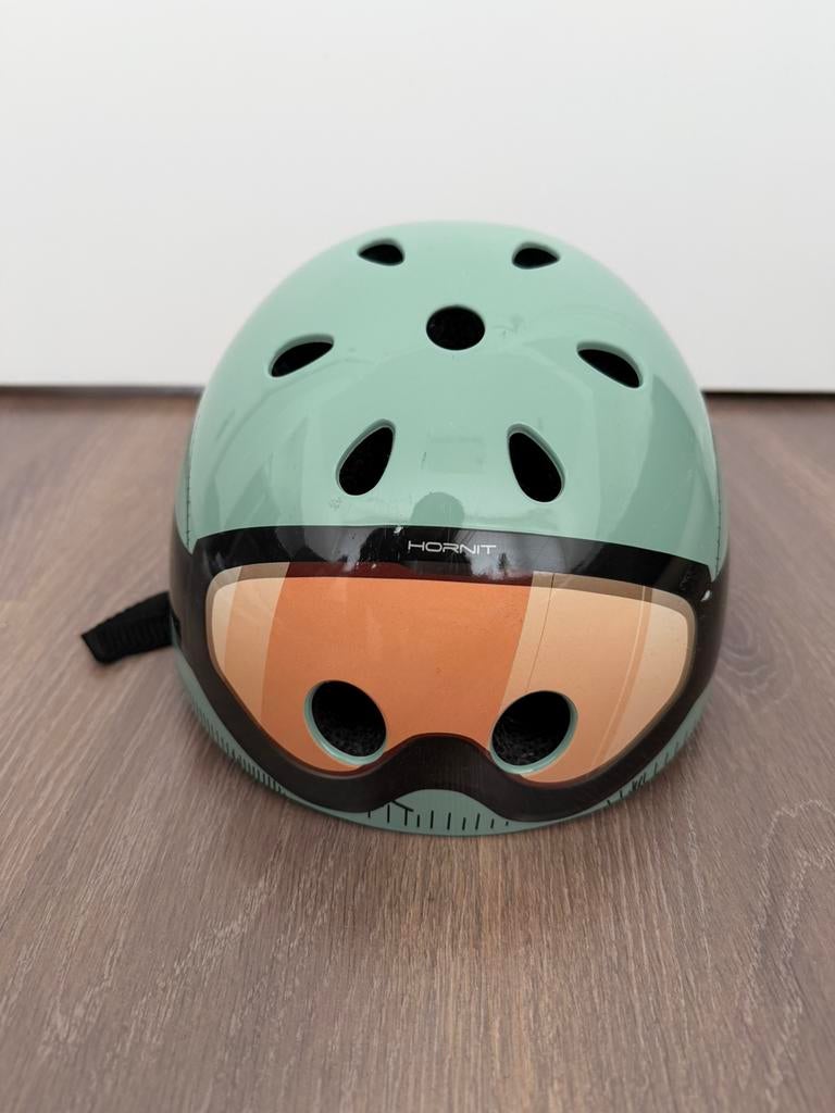 Mini Hornit Lids fietshelm met LED achterlicht, Ophalen, Zo goed als nieuw, S, Jongen of Meisje