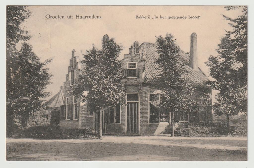 Haarzuilens - Bakkerij In het gezegende brood * Vleuten, Ophalen of Verzenden, Voor 1920, Gelopen, Utrecht