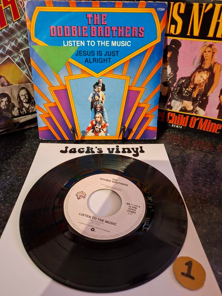 The Doobie Brothers - Listen to the Music / 1979/1, Ophalen of Verzenden, 1960 tot 1980, Gebruikt, Overige formaten