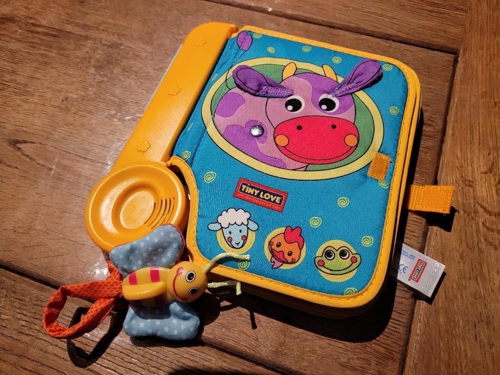 tiny love boekje met lampjes en muziek, Ophalen of Verzenden, Zo goed als nieuw, Overige typen, Met licht